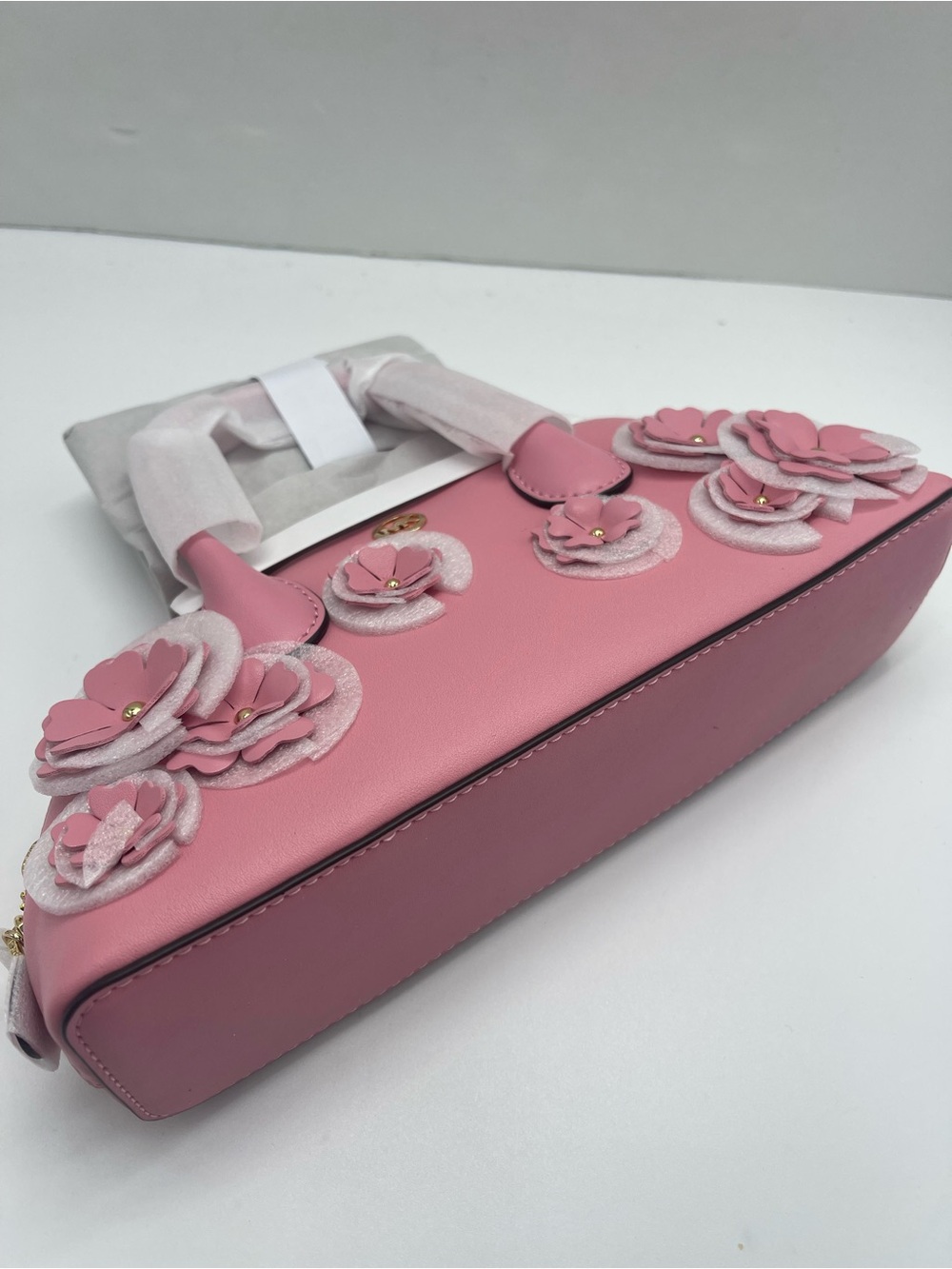 MICHAEL KORS Petra Small Floral Embellished Crossbody Bag
Carnation 
NWT - Picture 9 of 16